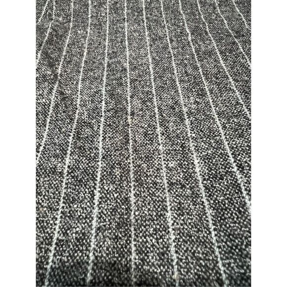 Escada women wool classic pencil striped skirt lined grey size eu 44 us L - Picture 5 of 9